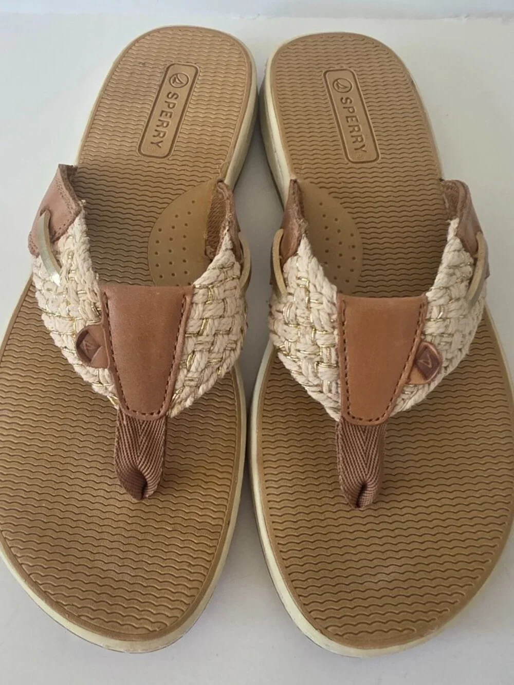 Sperry Parrotfish Sandals Flip Flops 6.5